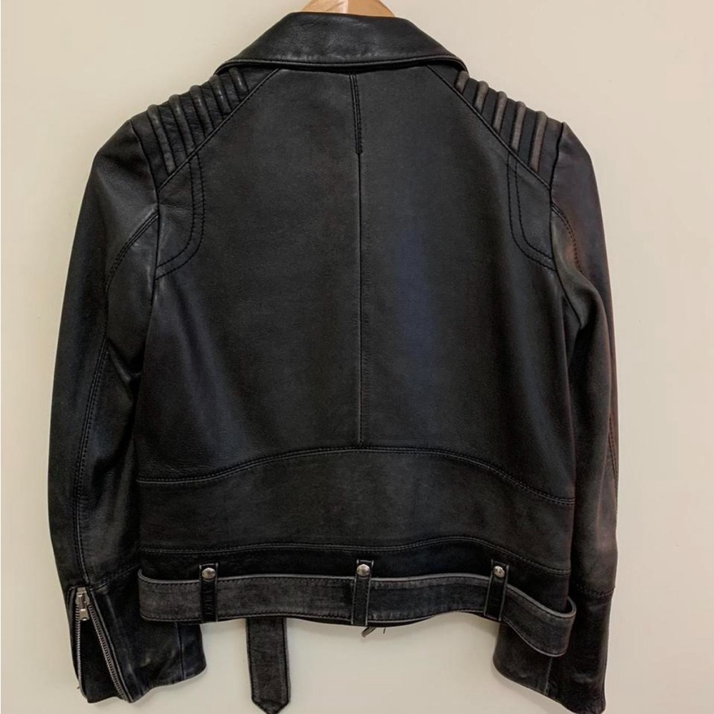 The Kooples Leather Jacket XS - Picture 2 of 3